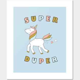 Unicorn - Super Duper 3 Posters and Art